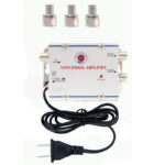 BOOSTER TV 2 VIAS AMPLIFICADO CATV 20DB "TLV-10165"