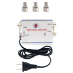 BOOSTER TV 2 VIAS AMPLIFICADO CATV 30DB "TLV-10167"