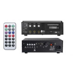 AMPLIFICADOR PERIFONEO 40W 2CH USB/SD/FM/BLUETOOTH/2 MICROF. DC12V, AC115V "PA-480UBT"