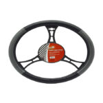 FORRO DE VOLANTE NEGRO/GRIS "10A120N-G"