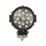 HALOGENO BARRA LED REDONDA 7" 17 LED 51W 10-30VDC 4590LM "LF-2520"