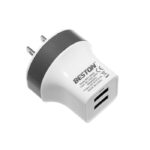 ADAPTADOR DC 2400 mA 2 USB 5V P/IPAD/TABLET/TELEF "BST-M525"