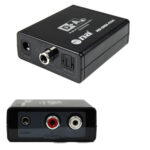 CONVERTIDOR AUDIO DIGITAL OPTICO A ANALOGO RCA "HD-DGI-ANA"