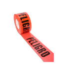 CINTA DE SEGURIDAD "PELIGRO" 3"X1000FT 305M ROJA "DFS-103"