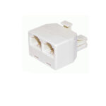 ADAPTADOR MODULAR 2 LINEAS 2H RJ-45 "KR-202-8"