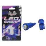 BOMBILLO AUTO 12V TODO VIDRIO PEQ 1LED AZUL HIPER T5 "T5-HIPER-AZUL/9773"