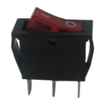 SWITCH CUADRADO 110V 20 A 3P ON-ON CON LUZ  "20-SW3430"