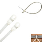 AMARRA AJUSTABLE 8" 40LBS BLANCA "CTH-8"