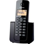 TELEFONO PANASONIC INALAMBRICO. DEC6.0 CON ID PANTALLA LCD NEGRO "KX-TGB110LAB"