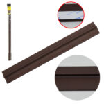 BURLETE DE PUERTA PVC 92CM 36" CAFÉ "F-1501"
