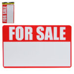 LETRERO FOR SALE 40CMX25CM PVC "HM-2240E"