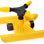 REGADERA PARA JARDIN ROTATIVA 3 VIAS  BASE TIPO H "RDJ03H"