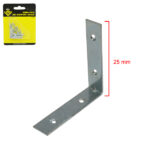 SET DE ESCUADRAS DE SOPORTE 25MM 4PCS "F-1483"