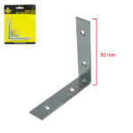 SET DE ESCUADRAS DE SOPORTE 80MM 4PCS "F-1487"