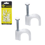 GRAPAS PARA CABLE 9MM 12PZAS "F-1559"