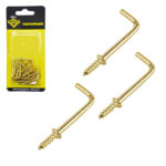 GANCHO PARA PARED ABIERTO EN L 5/8" 18PZAS "F-1532"