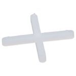 SEPARADOR PLASTICO PARA PISO CRUZ 2MM PAQ 200 UNID "CRZ002"