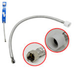 MANGUERA ABASTO DE NYLON 7/8"*3/8"*16" 40CM PARA INODORO "P-10095"