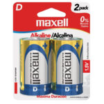 BATERIA ALKALINA TIPO D (BLITER 2) MAXELL "LR20-BP"