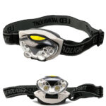 LINTERNA PARA CABEZA PLASTICO LUZ ROJA-BLANCA "LUX-520"