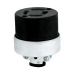 TOMA PARA EXTENSION JUMBO MEDIA VUELTA HEMBRA 4 POL IND. 20 AMP -125/250 "KOB-100"