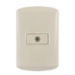 TOMA PARA ANTE DE TV COAXI CERT. BEIGE "KOBM-7152"