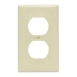 PLACA PARA TOMA DOBLE PLASTICA CERT. "KOB-70"