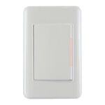 INTERRUPTOR SIMPLE EMPOTAR BLANCO "KOB-R7000W"