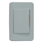 INTERRUPTOR SIMPLE (TRIWAY) EMPOTRAR BLANCO "KOB-R7000WT"