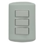 INTERRUTOR TRIPLE (TRIWAY) EMPOT  BLANCO "KOB-R7313WT"