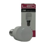 BOMBILLO 110V LED E14 2W 6000K 110-130V 160LM "74040A-DL"