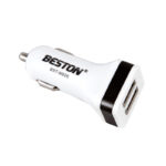 ADAPTADOR DC 2400mA 10-40V 2 USB 5V PARA ENCENDEDOR AUTO "BST-M626"