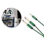 EXT "Y" PLUG 3.5 ST A 2 PLUG 1/4 MONO 1M "PAC-208"