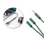 EXT "Y" PLUG 3.5 ST A 2 JACK 3.5 ST 25CM "PAC-210"