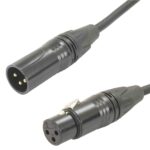 EXT MICROF. PLUG CANNON A JACK CANNON 3FT LIBRE DE OXIGENO "VZ-M18-3FT"