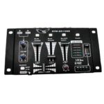 MEZCLADORA 3 CANALES 1/4 C/ENTRADA USB RCA "RYM-601USB"