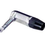 PLUG 1/4 ESTEREO EXT METAL TIPO L "NYS208"