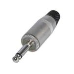 PLUG 1/4 MONO EXT METAL "NYS225"