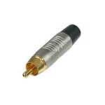 PLUG RCA NEGRO "RF2C-AU-0"