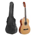 INSTRUMENTO GUITARRA CLASICA NATURAL 39" C/ ESTUCHE "CG-100-NT"