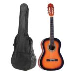 INSTRUMENTO GUITARRA CLASICA NATURAL SOMBREADA 39" C/ ESTUCHE "CG-100-SB"