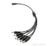 JACK 5.5MM ADAPT A 8 PLUG 5.5MM CABLE P/VOLTAJE CAMARAS "CCC-DC8"
