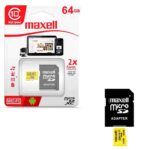 TARJETA MICRO SD/HC DC 64GB C/ADAPT "MX00120"