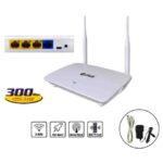 ROUTER INALAMBRICO WIFI 300MBPS 2.4GHz 100V-240V "IBM-AWR3002.4"