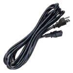 CABLE AC POLARIZADO PARA EQUIPO DE AUDIO 16AWG 12 AMP UL 12FT 3.7MTS "EX-PRO612N"