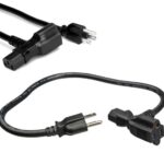 CABLE AC POLARIZADO PARA EQUIPO DE AUDIO DJ 1FT 14GA TIPO T "PWD-401"