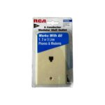 PLACA TELEFONICA SENCILLA RCA BLISTER "TP6247X"