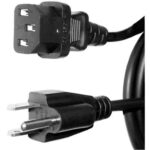 CABLE AC POLARIZADO P/COMPU 6Ft 1.8m DL "P-520"