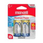BATERIA ALKALINA TIPO C MAXELL (BLISTER 2) "LR14-MAXELL"