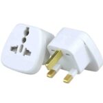 ADAPT AC MULTIPLE EUROPEO 110V-250V 10AMP (BLISTER) ESTILO BRITANICO "MAG721"